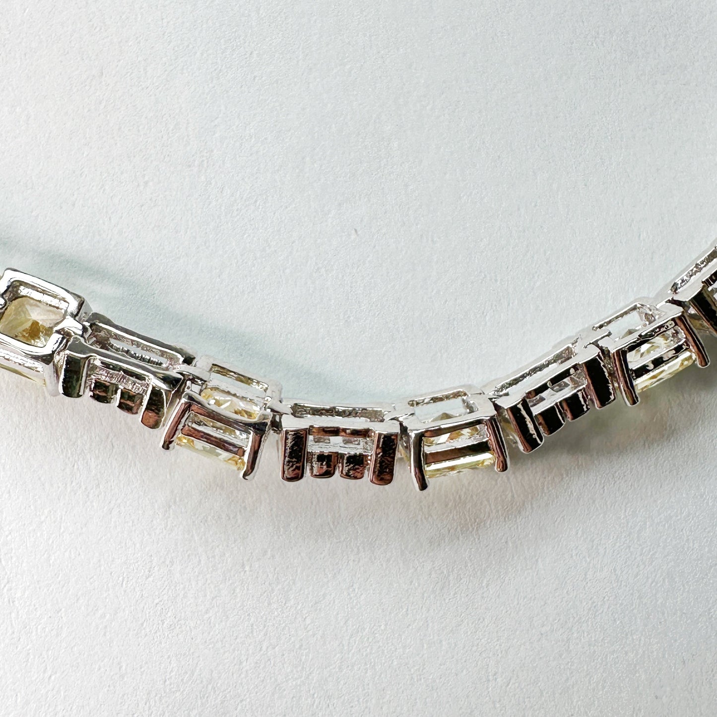 Aurelia Faux Citrine Tennis Bracelet