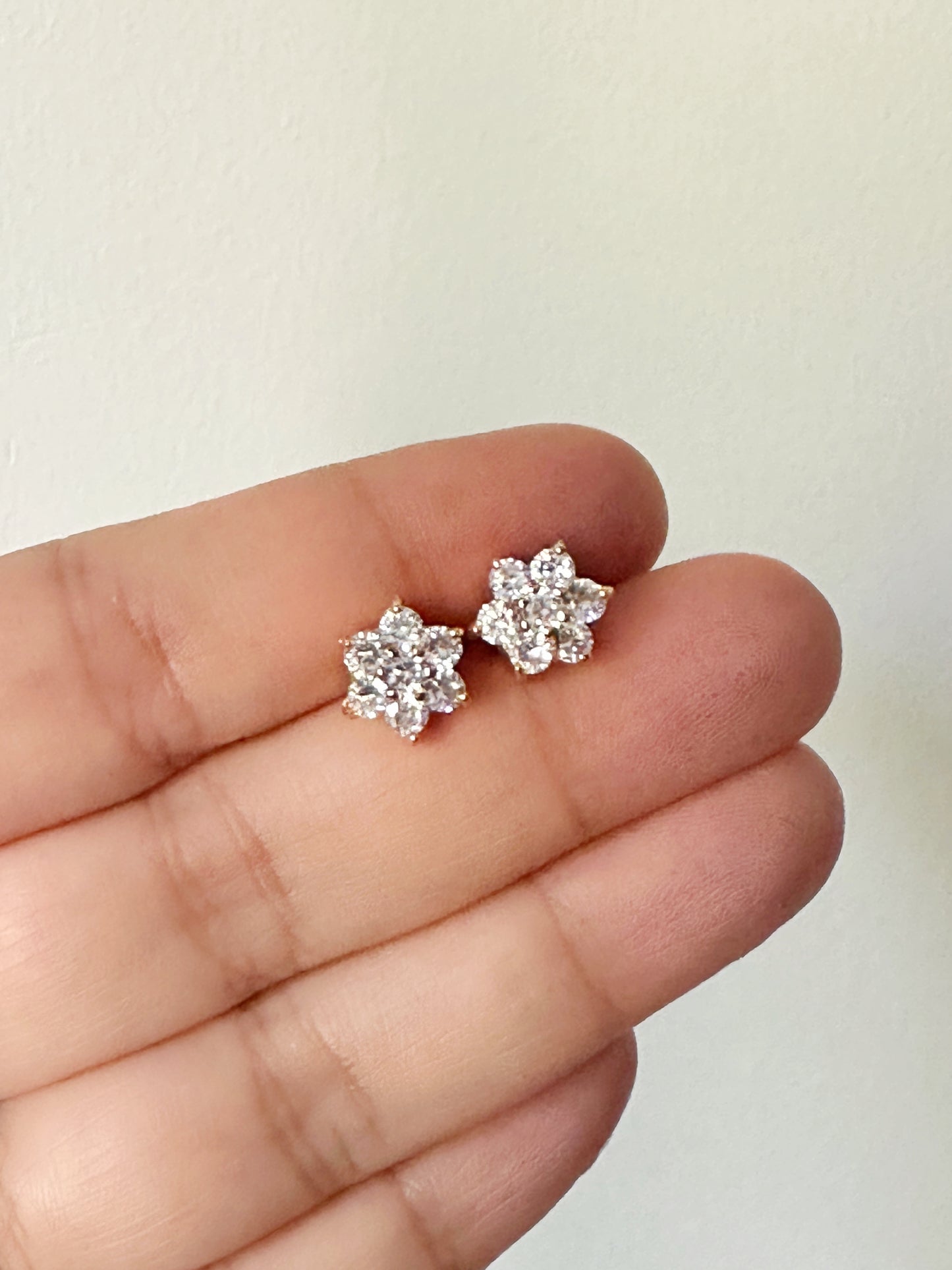Aurora Grande Cluster Stud Earrings