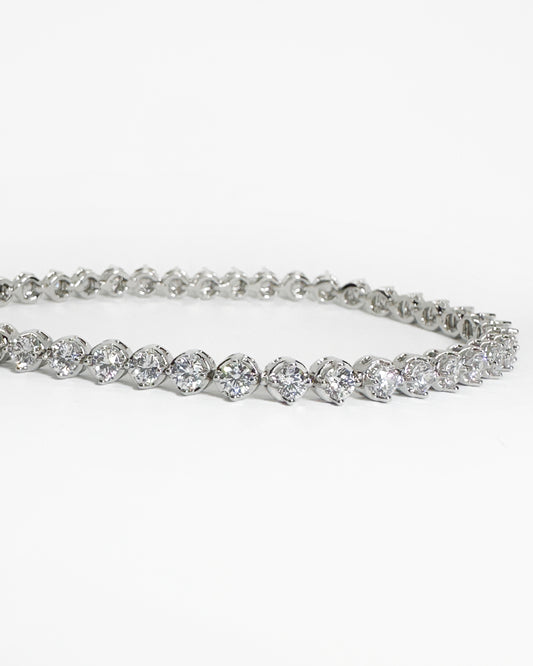 The Mirage Tennis Bracelet Premium-grade Zirconia Stones