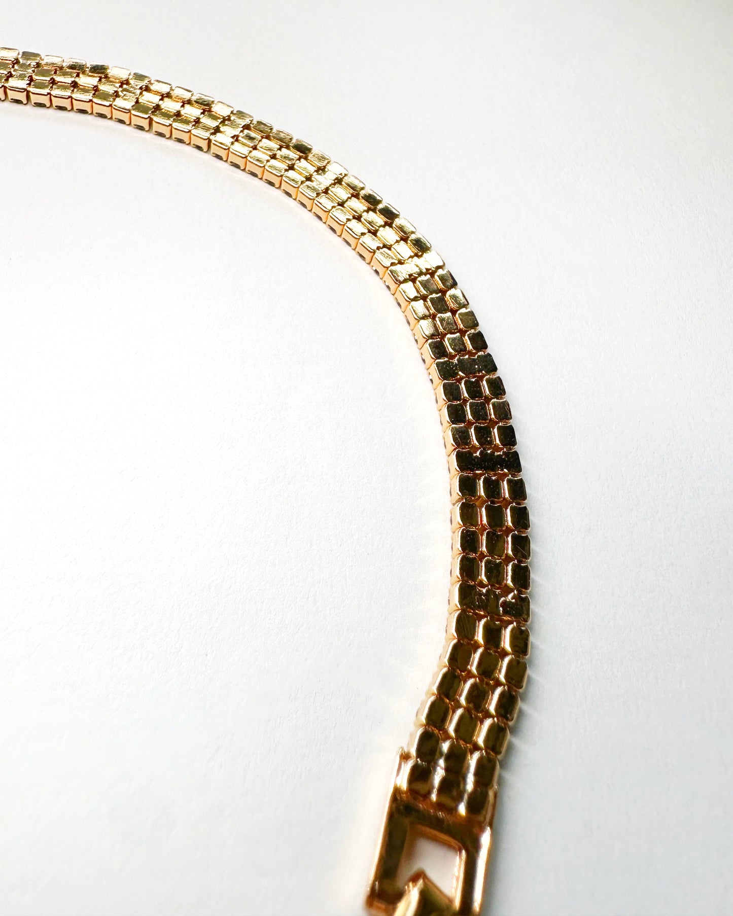 Classic Three-Row Tennis Bracelet