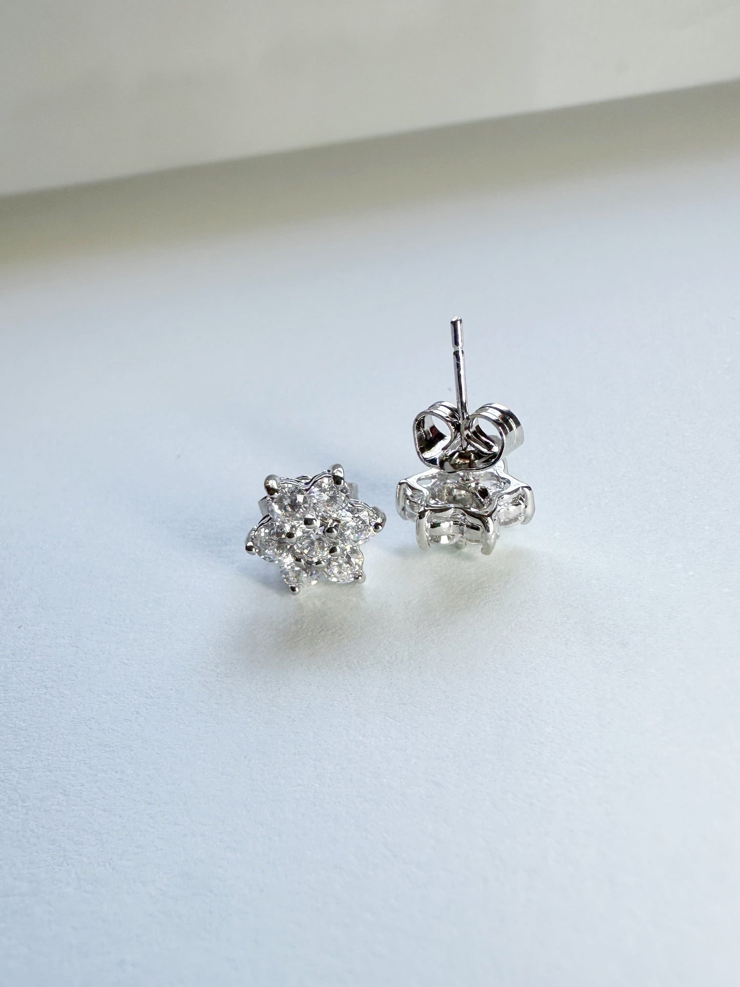 Aurora Grande Cluster Stud Earrings