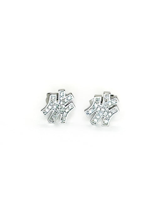 NY Sparkle Stud Earrings