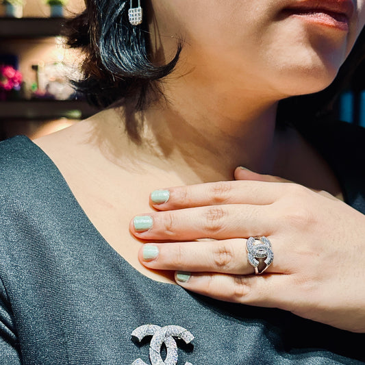 Chunky Iconic C Ring