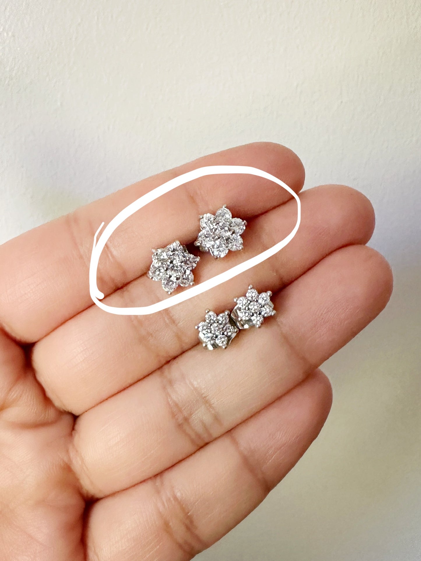 Aurora Grande Cluster Stud Earrings