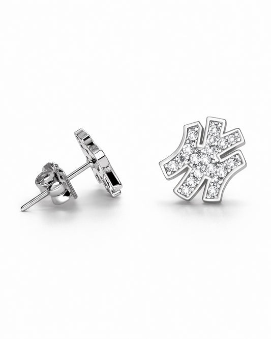 NY Sparkle Stud Earrings