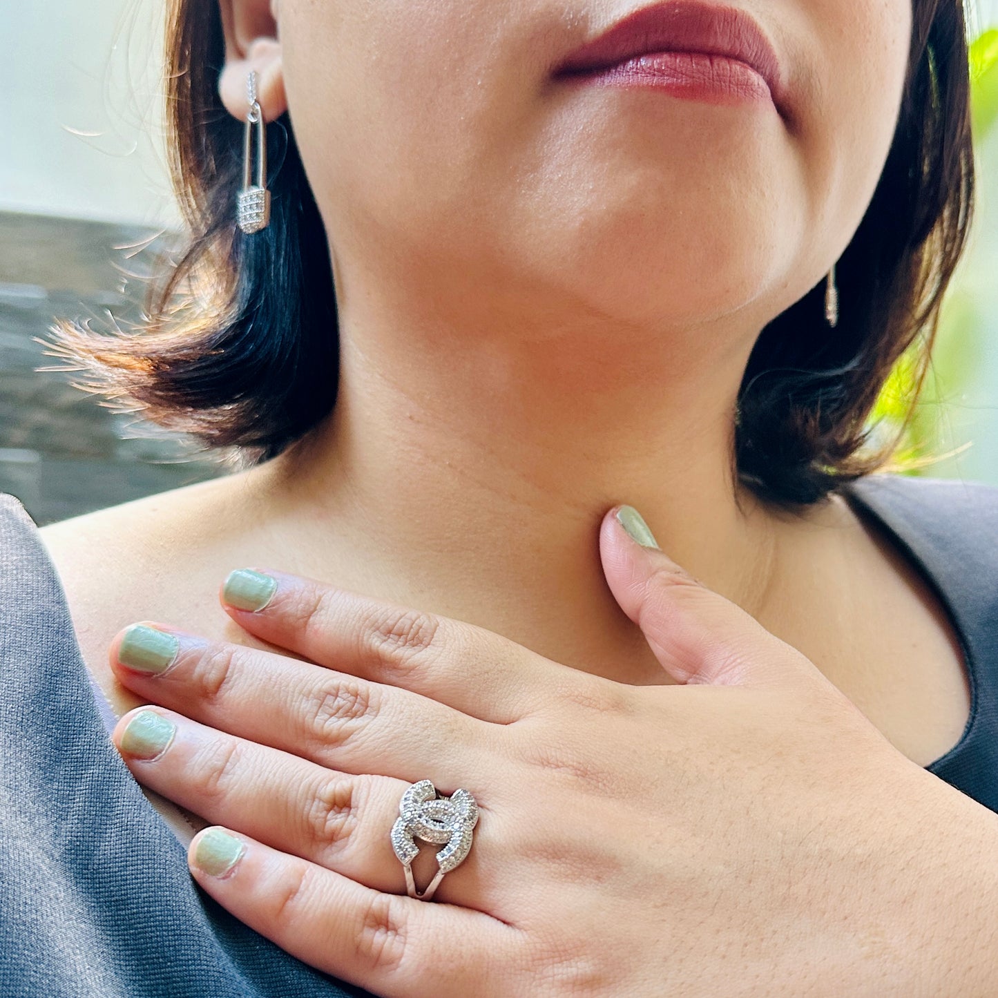 Chunky Iconic C Ring