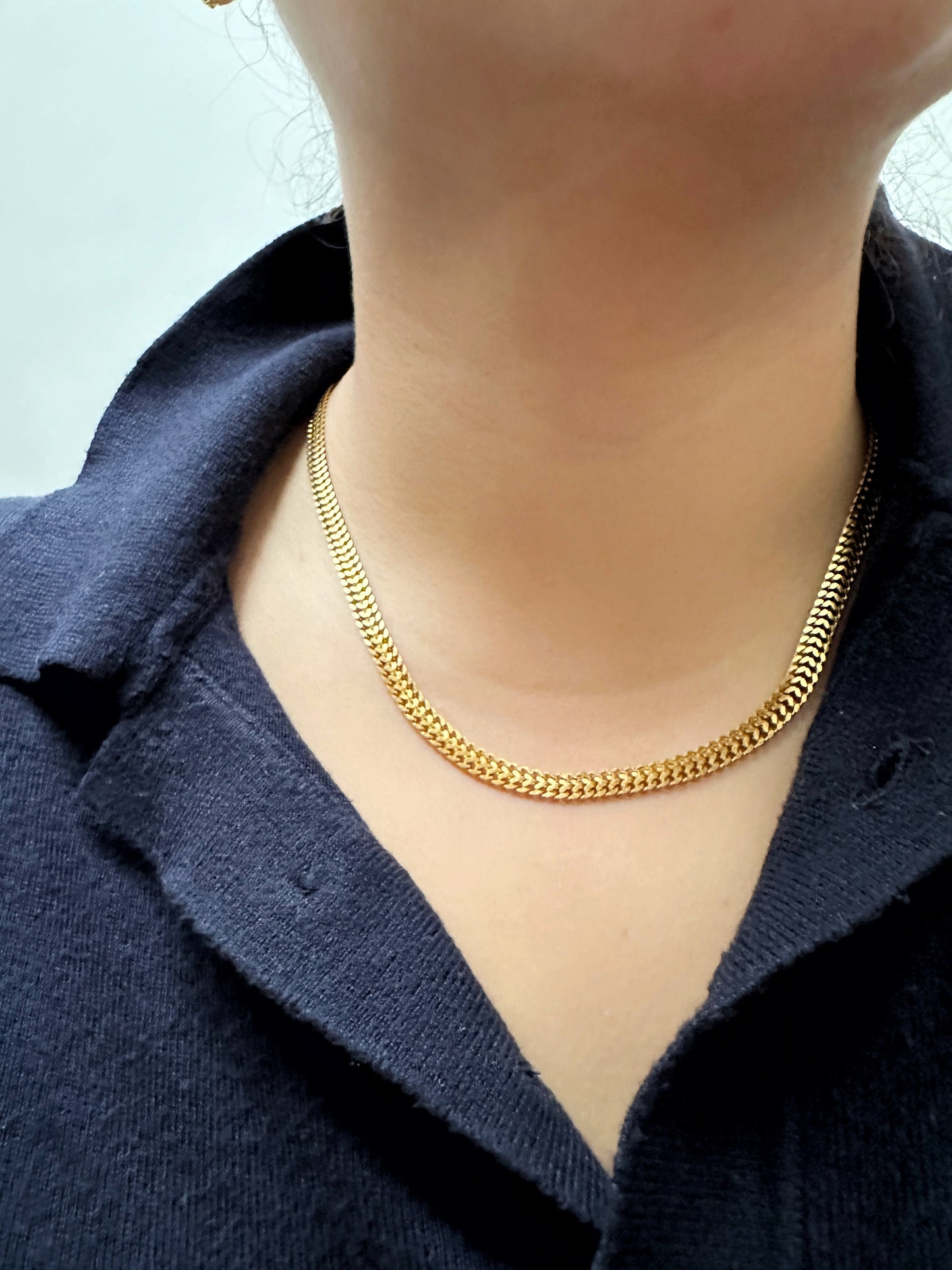 Sedusa Chain Necklace & Bracelet Set