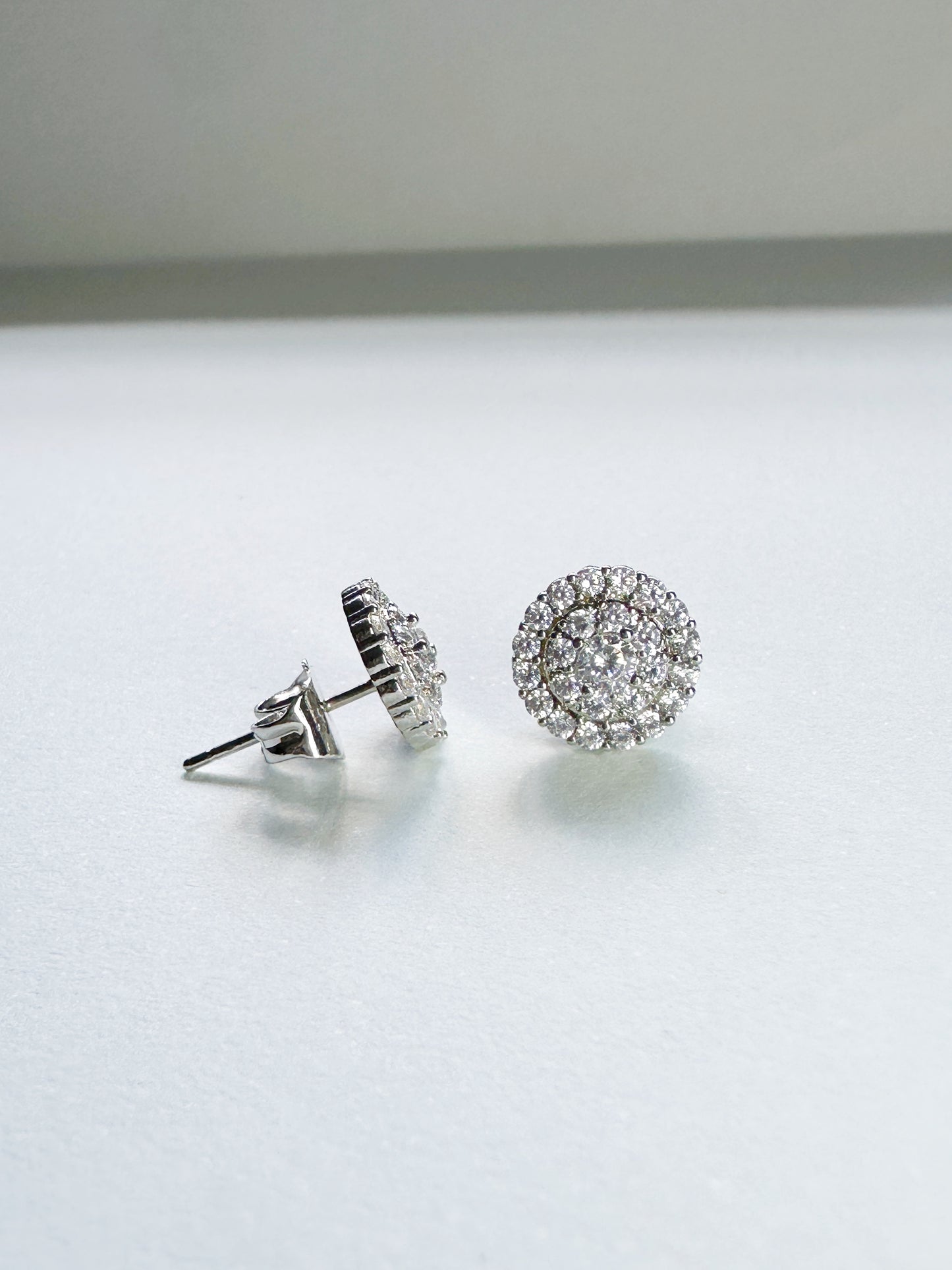 Lumia Illusion Halo Stud Earrings