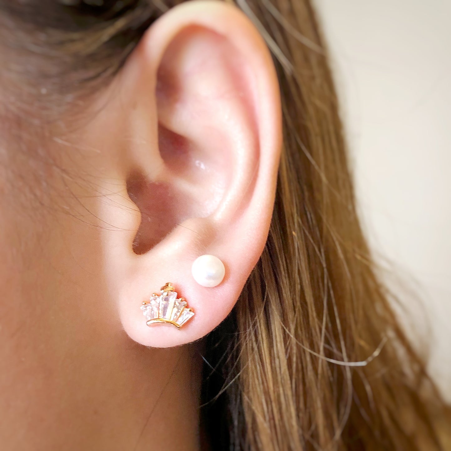 Catriona Crown Earring