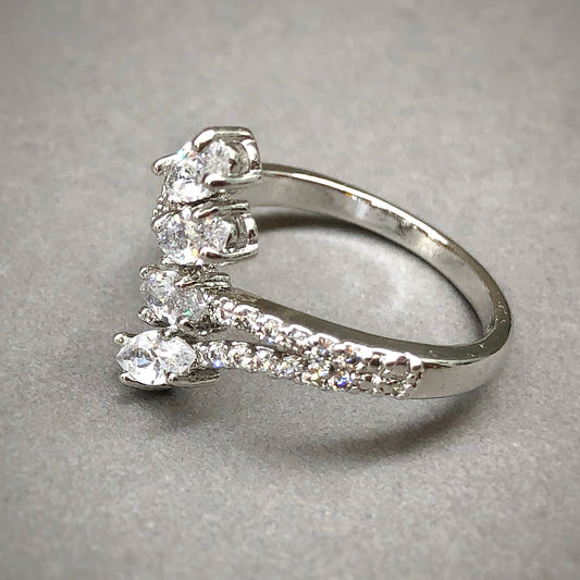 Four Headed Gem Ring