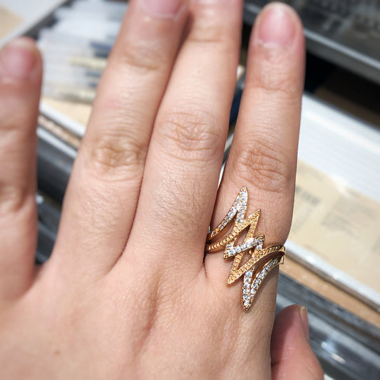 The Power Ring Pave Setting