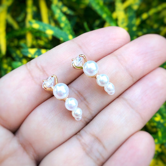 The Modern Pearl Earrings