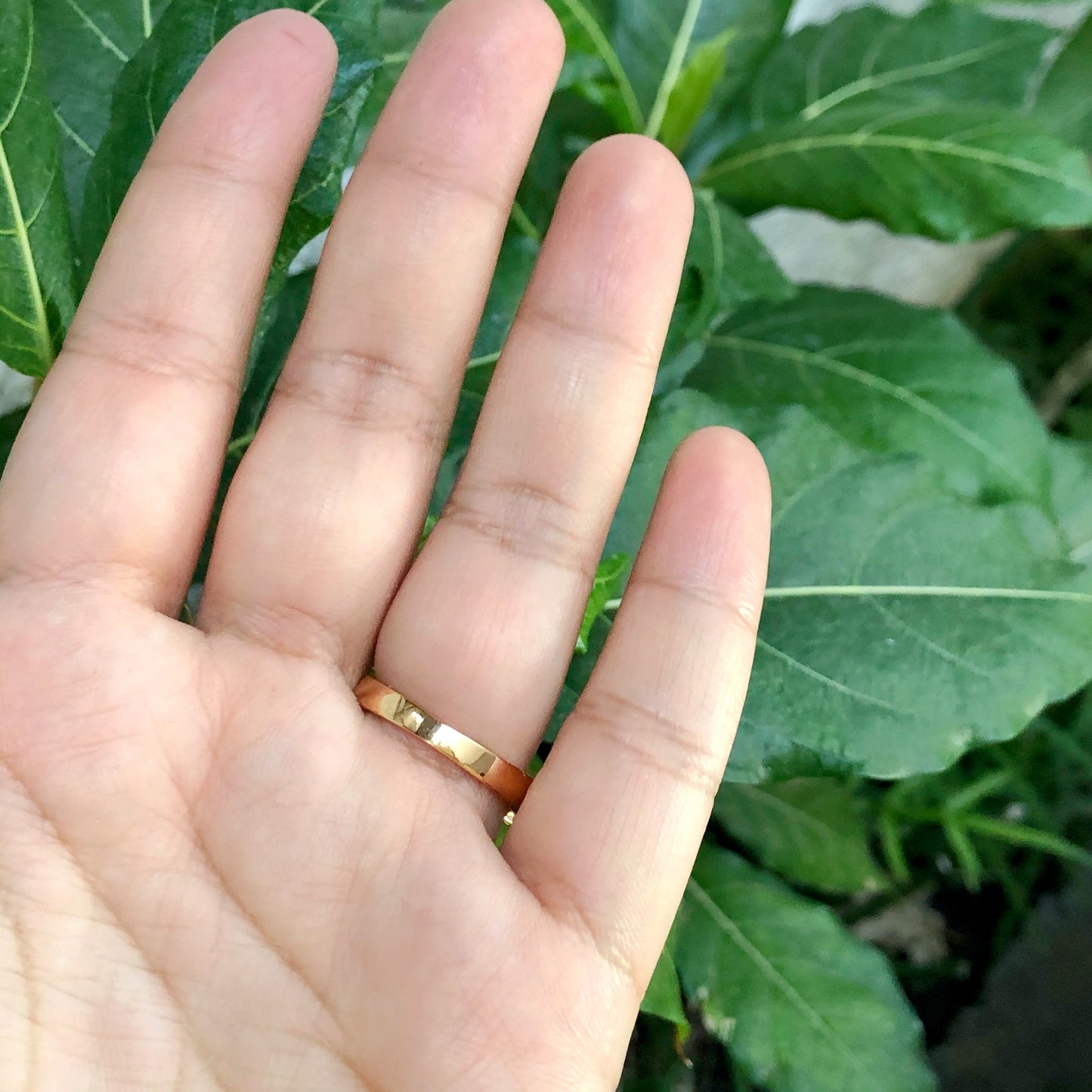 Baguette Cut Set in Gold Tone