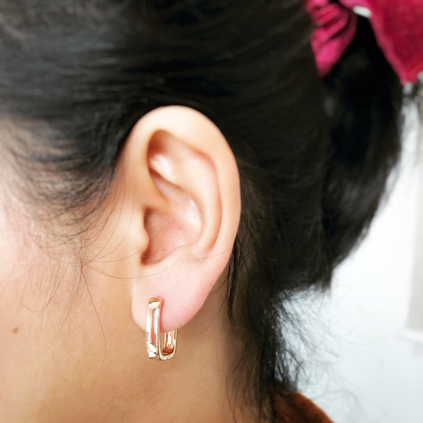 Square Hoop Earrings
