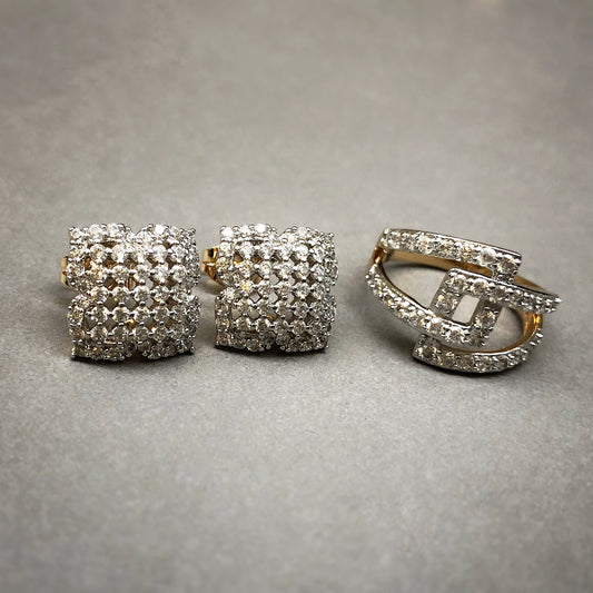 Criss Cross Jewel Set