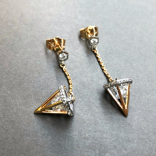 Fierce Thread Drop Earrings