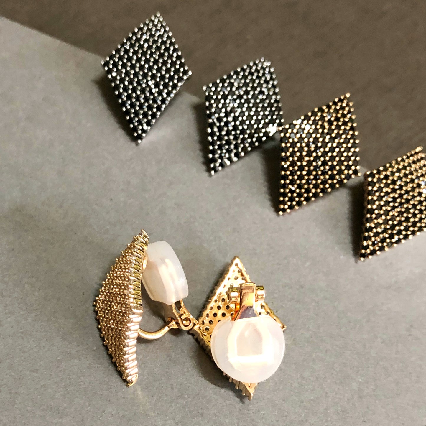 Chic & Stylish Diamond Clip Earrings