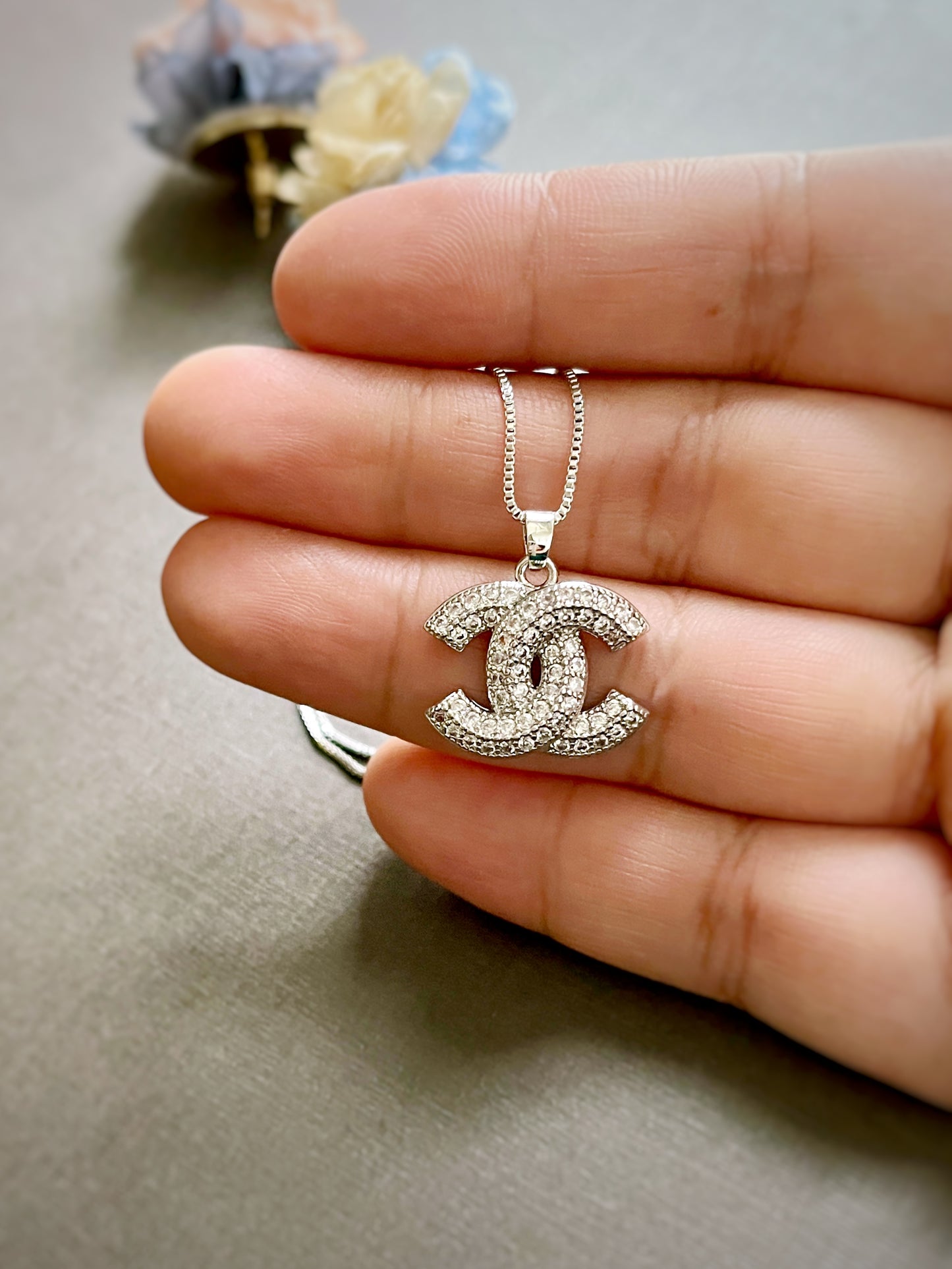 Chunky Iconic C Necklace