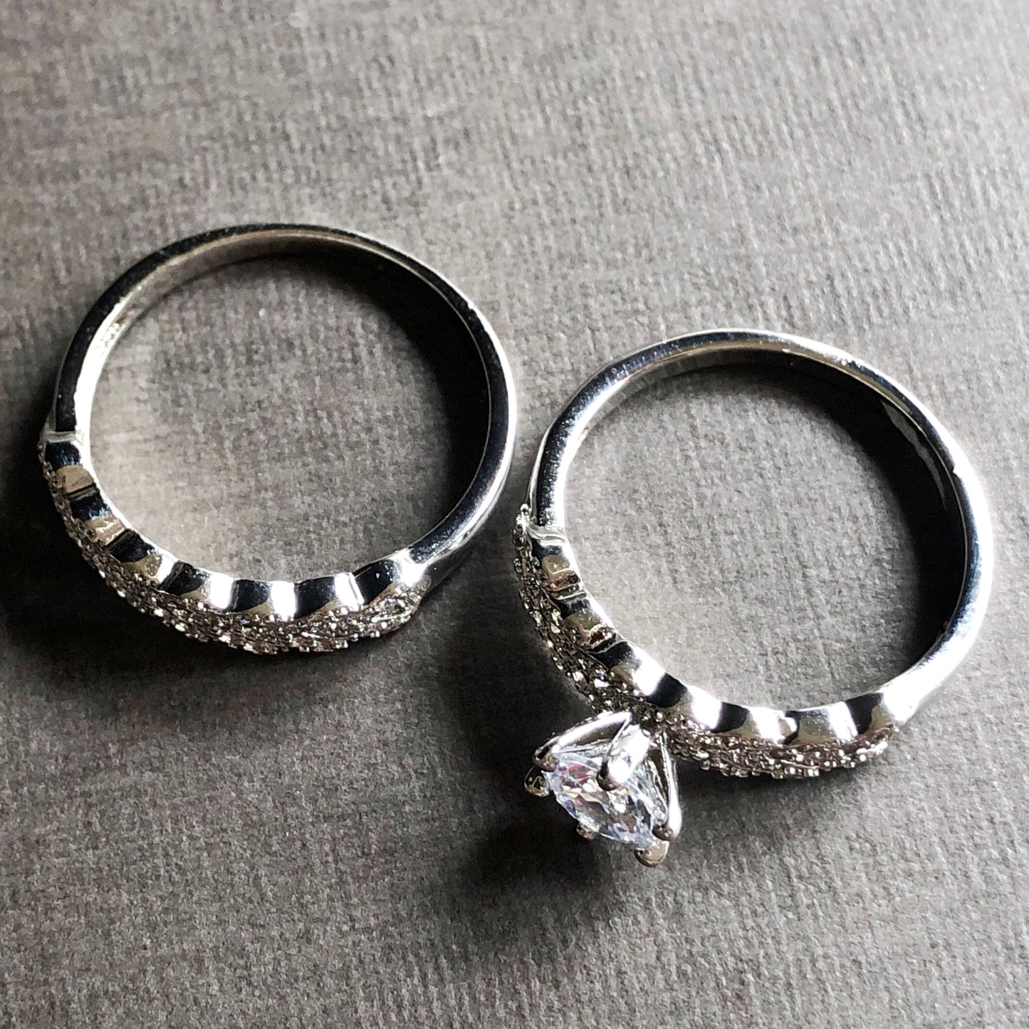 Braided Double Band Tiffany Style Ring