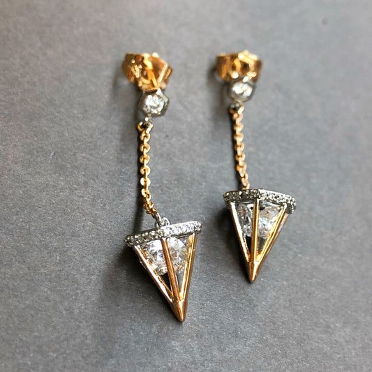 Fierce Thread Drop Earrings