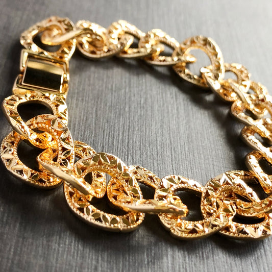 Havana Curling Chain Bracelet