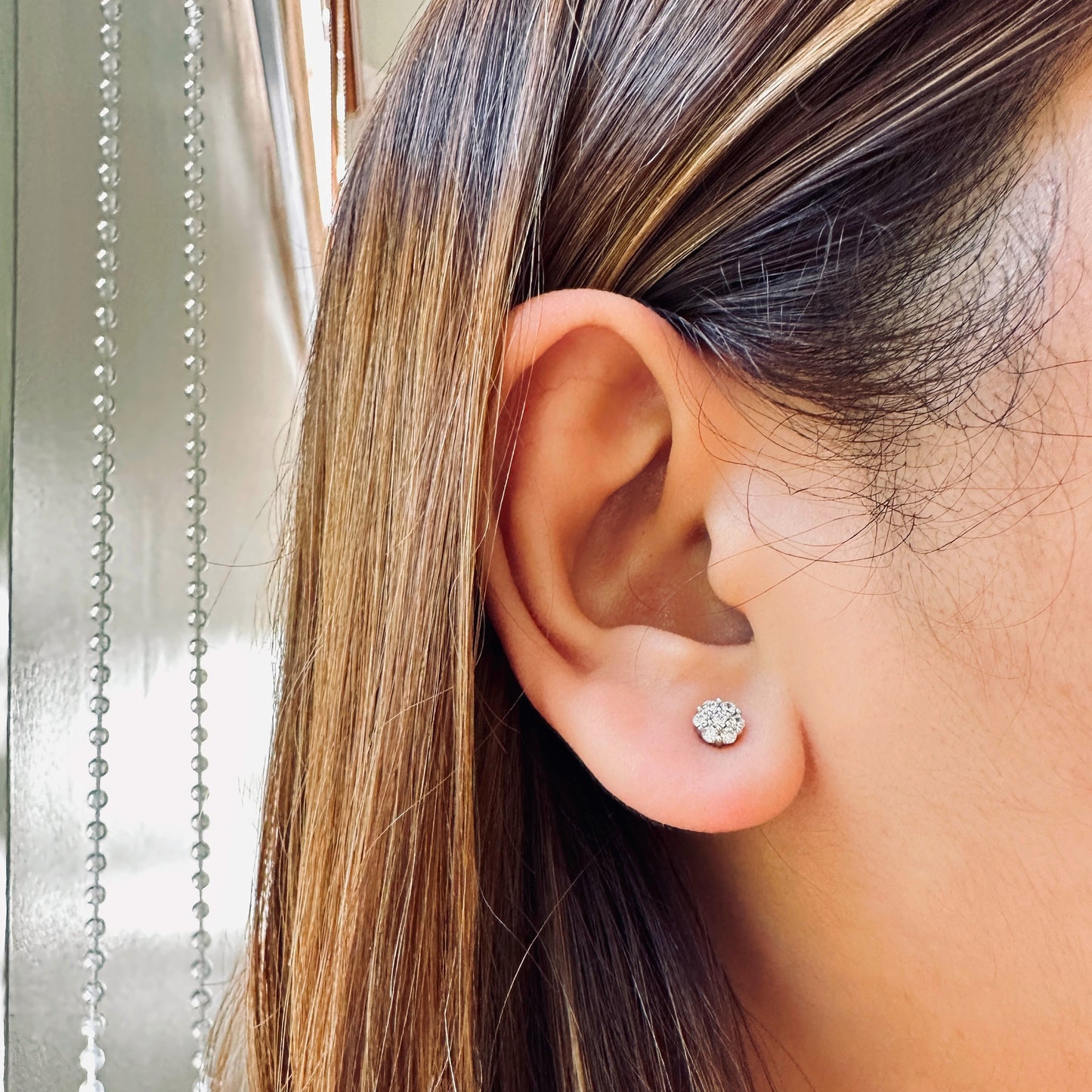 Minimalist Flower Stud Earrings