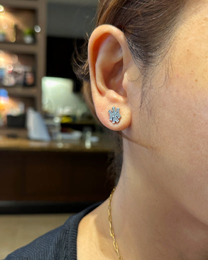 NY Sparkle Stud Earrings
