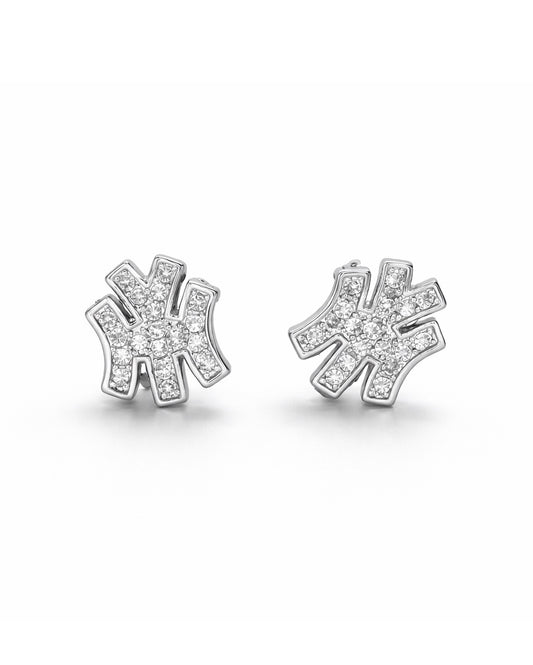 NY Sparkle Stud Earrings