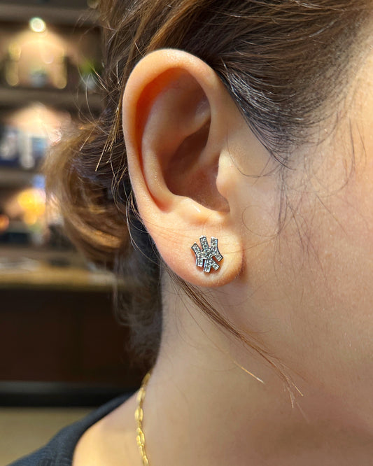 NY Sparkle Stud Earrings