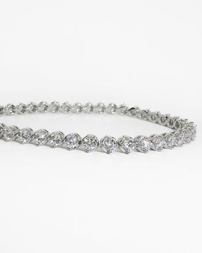 The Mirage Tennis Bracelet Premium-grade Zirconia Stones