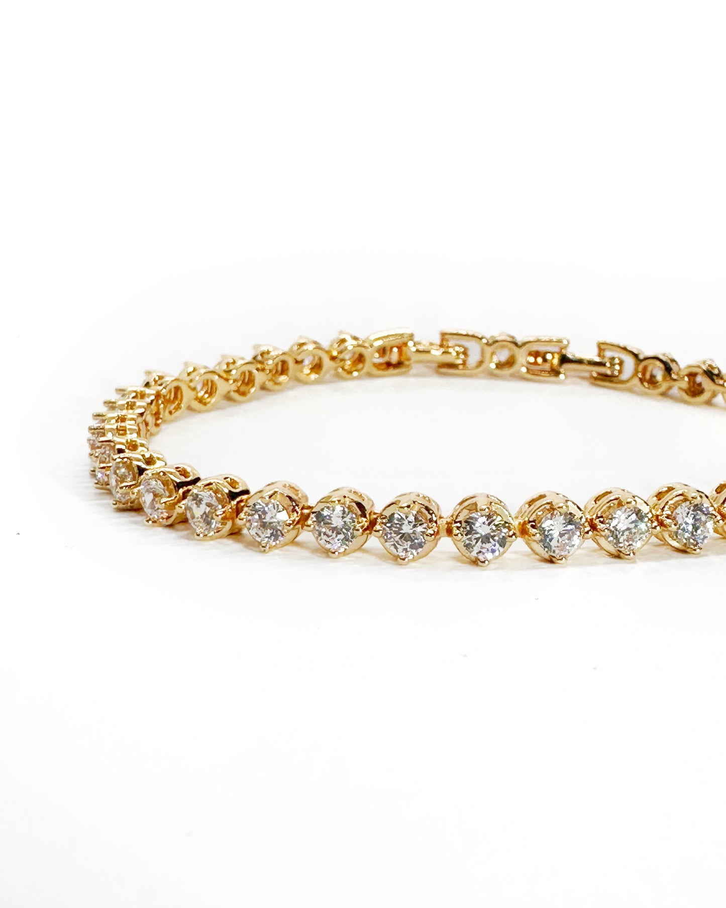 The Mirage Tennis Bracelet Premium-grade Zirconia Stones