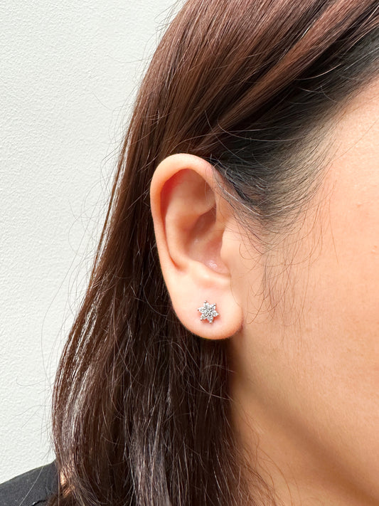 Aurora Cluster Stud Earrings