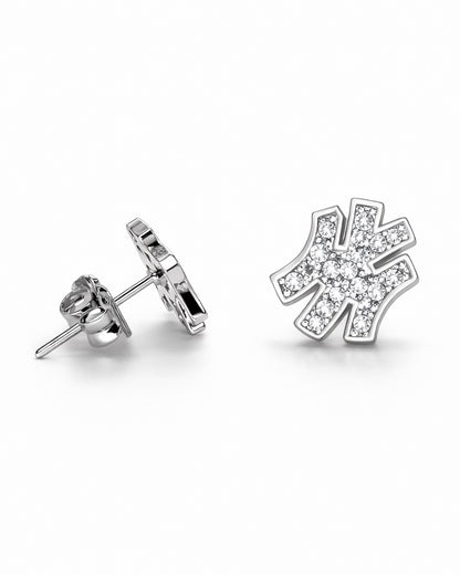 NY Sparkle Stud Earrings