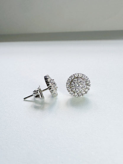 Lumia Illusion Halo Stud Earrings
