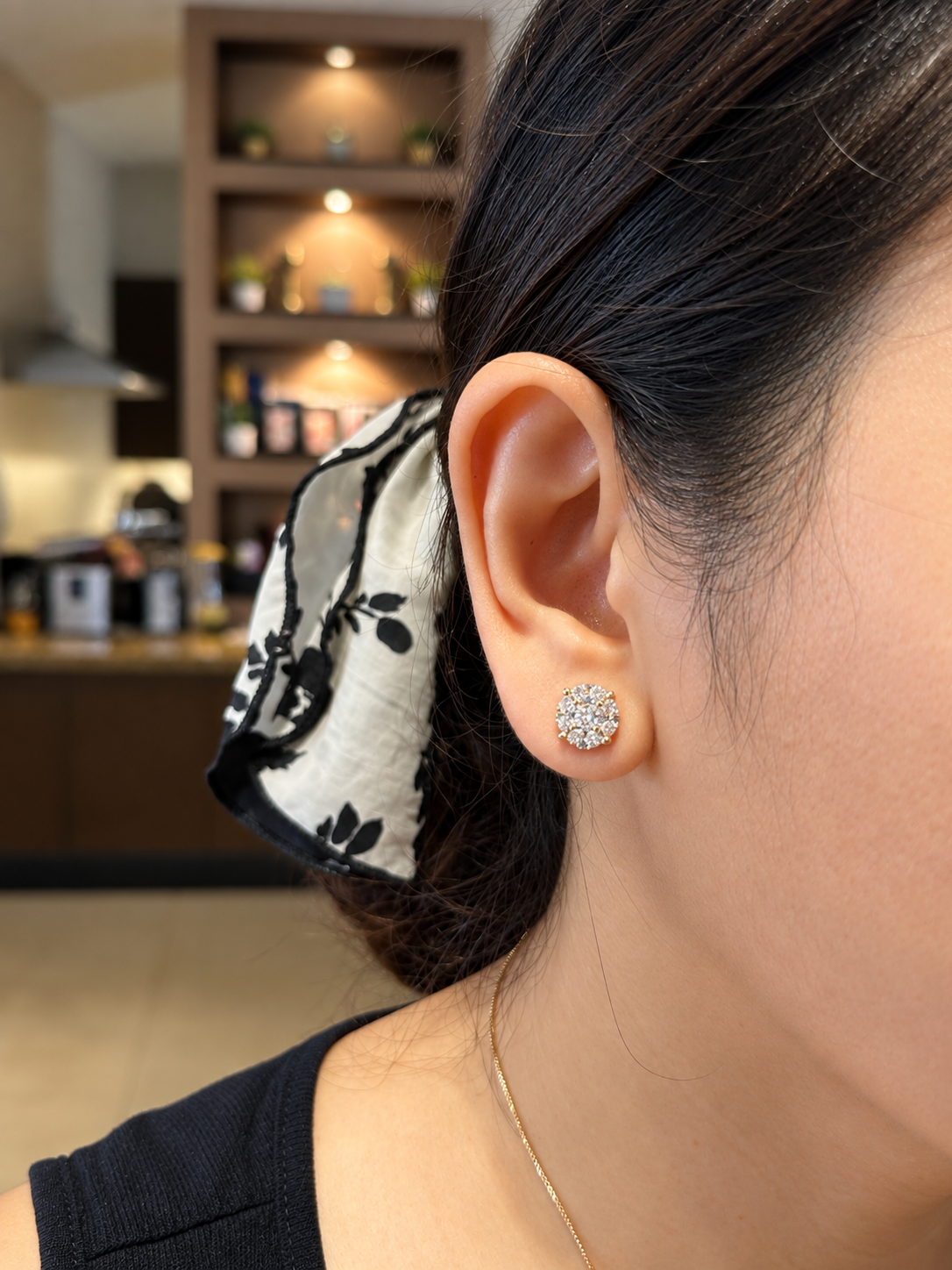 Classic Marquise Illusion Stud Earrings | Premium Zirconia