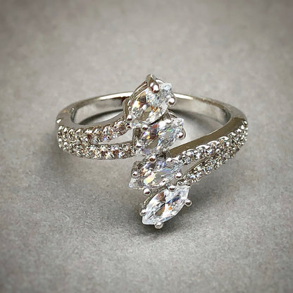 Four Headed Gem Ring