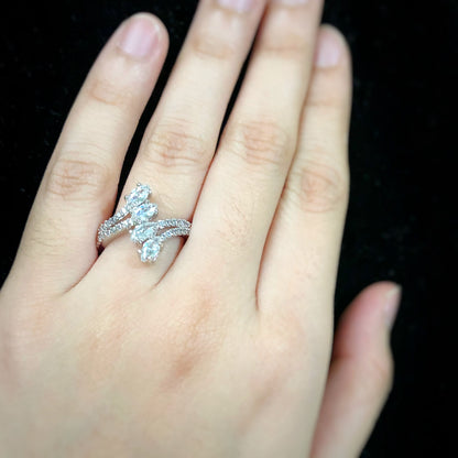 Four Headed Gem Ring