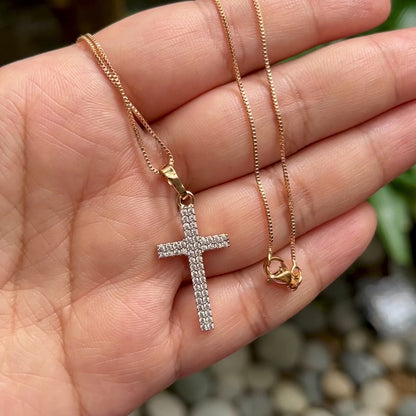 The Key of Life Cross Necklace
