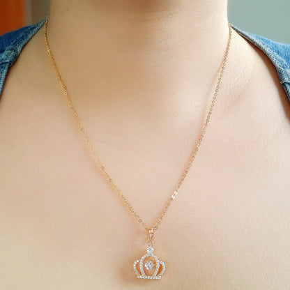 Crown Jewel in Gold Tone