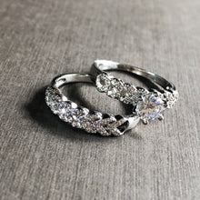 Load image into Gallery viewer, Braided Double Band Tiffany Style Ring
