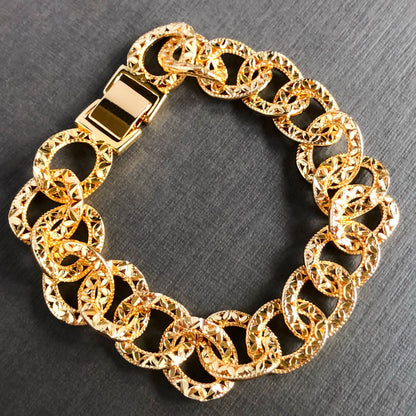 Havana Curling Chain Bracelet
