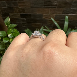 Classic Round Cut Earrings & Ring Set