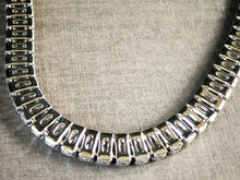 Load image into Gallery viewer, Classic Emerald Cut Tennis Bracelet in Whitegold Tone
