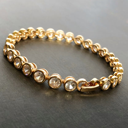 Bolder Bezel Tennis Bracelet