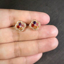 Load image into Gallery viewer, Bijoux Clover Stud Earrings
