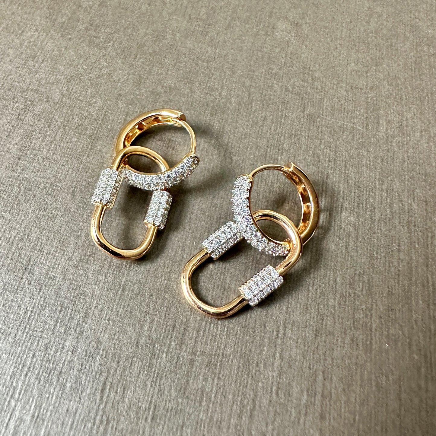 Detachable Chain Link Earrings