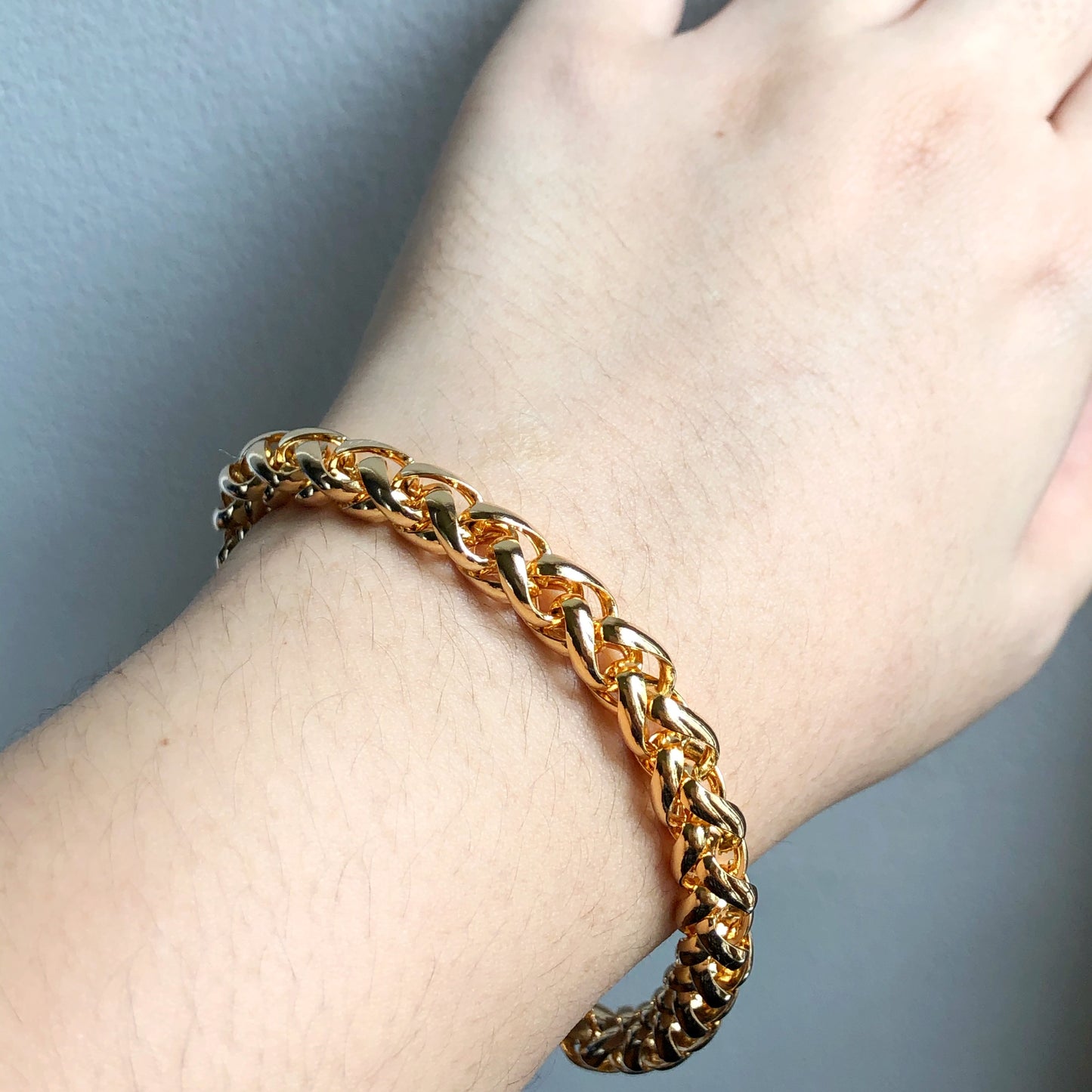 Wheat Chain Gold-Filled Bracelet