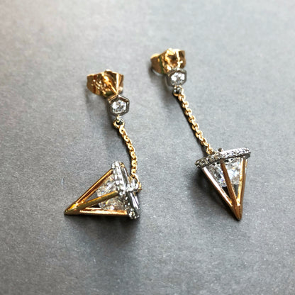 Fierce Thread Drop Earrings