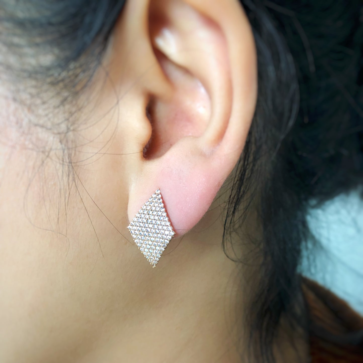 Chic & Stylish Diamond Clip Earrings