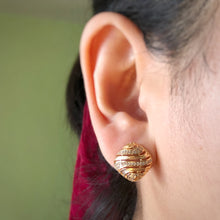 Load image into Gallery viewer, Oriental Throw-Pillow Clip Earrings
